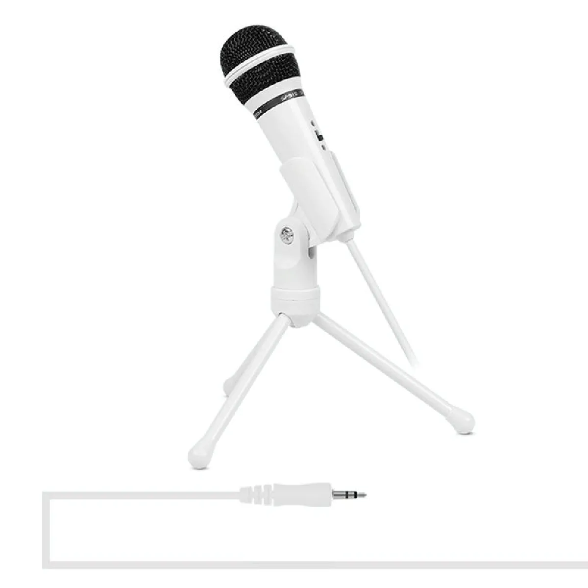 YONIS - Microphone Professionnel - Pour Diffusion et Gaming - Blanc - Image 2
