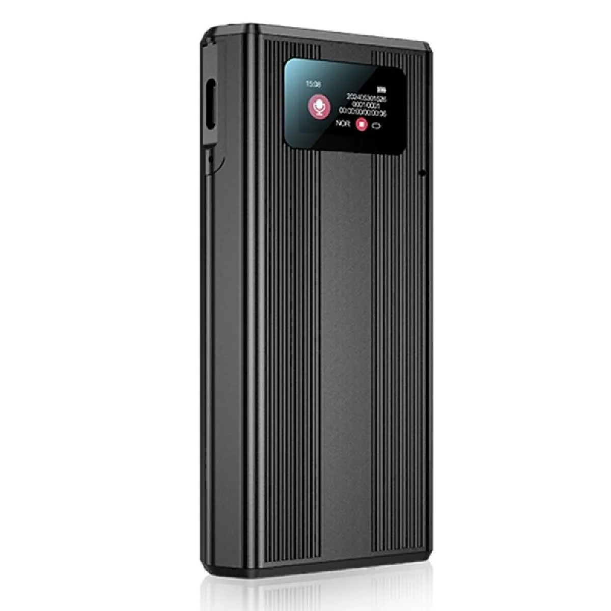 Yonis Dictaphone Intelligent Réduction De Bruit Mémoire 32Gb Enregistrement Haute Qualité