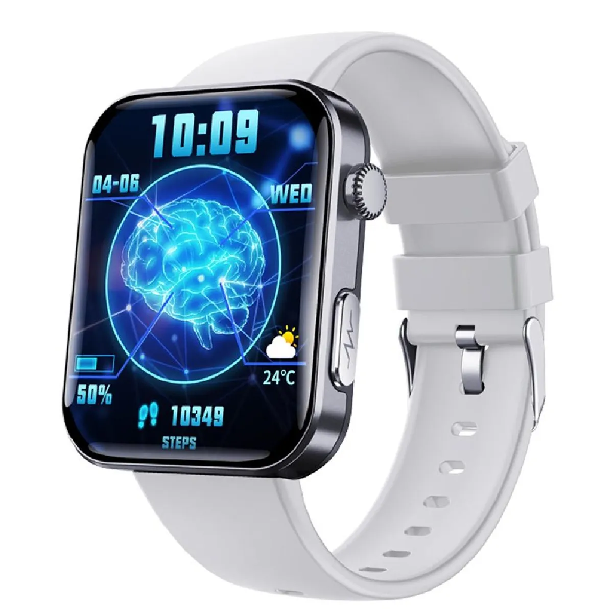 YONIS - Montre connectée - Écran 2.1 pouces - Appels Bluetooth - Analyse santé - Image 2