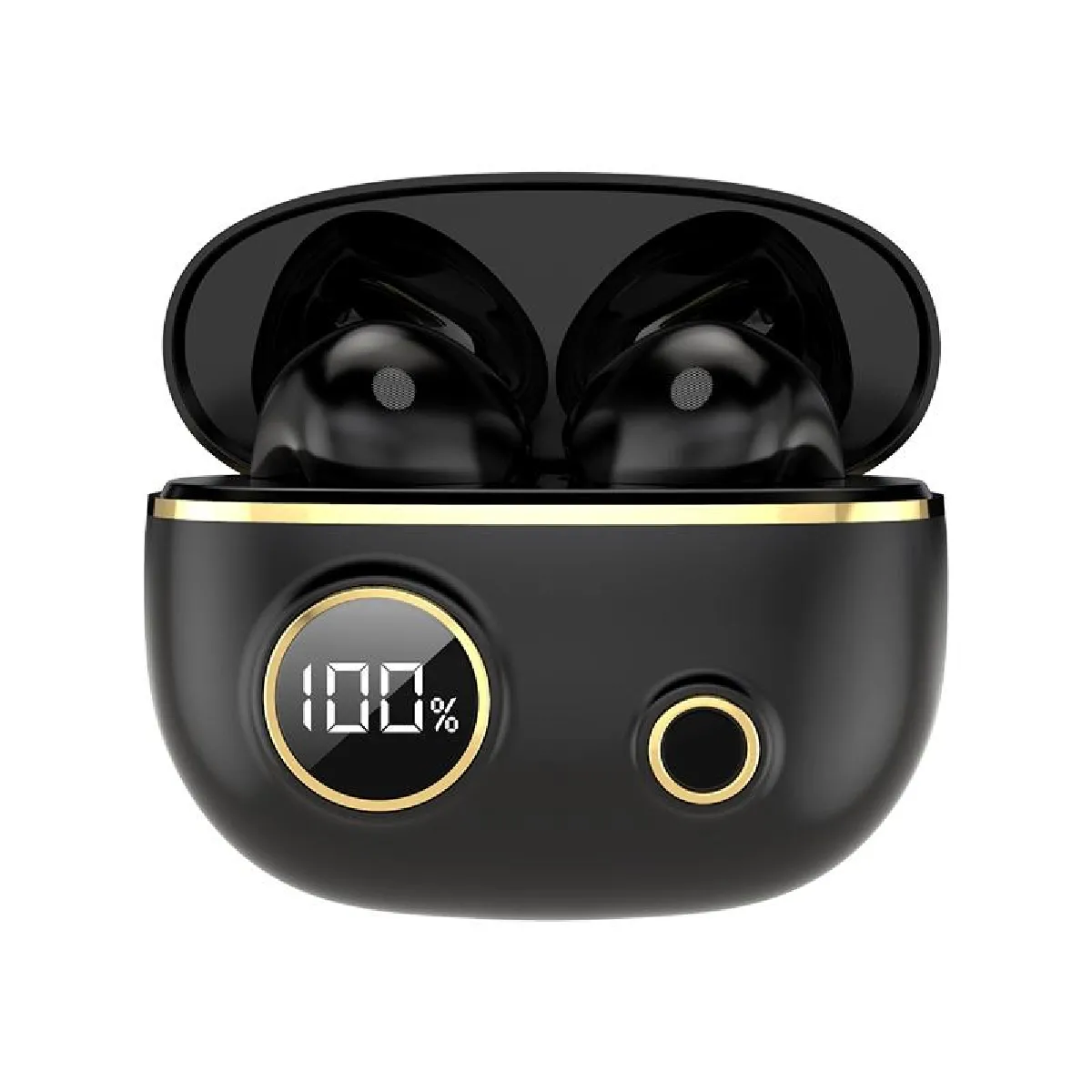 Yonis Noir Écouteurs Bluetooth Sport