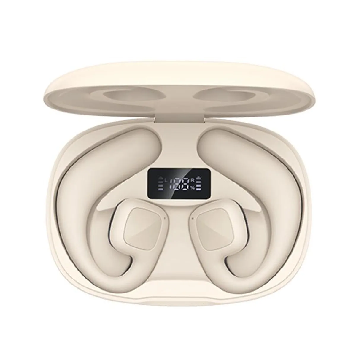 YONIS - Écouteurs Bluetooth Air Conduction - Sans Fil - Étanche IPX4 - Vert - Image 2