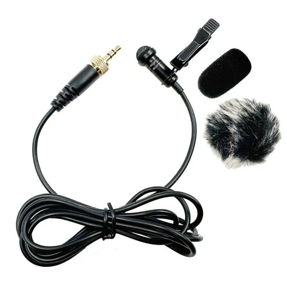 Yonis Microphone Lavalier Sans Fil