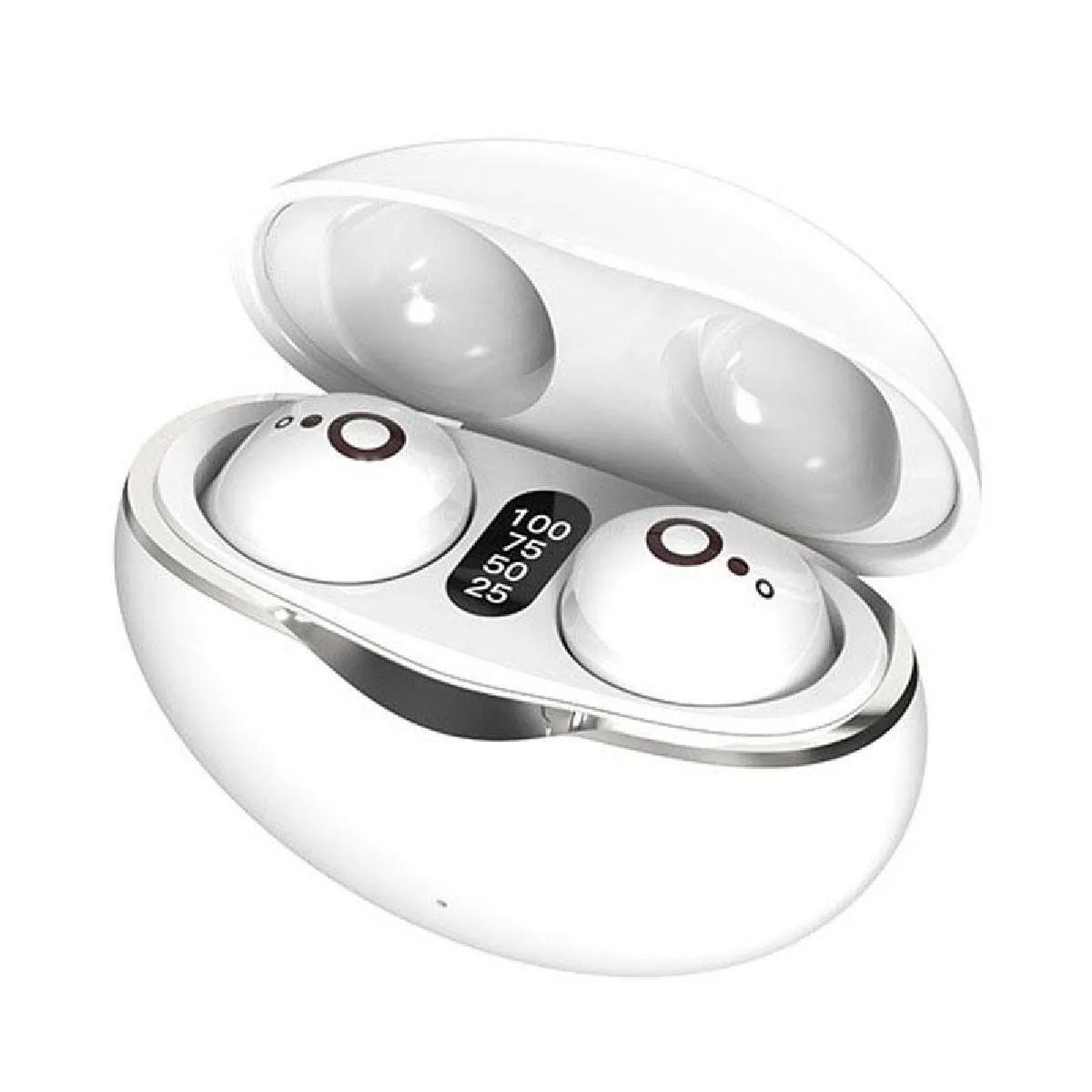 Yonis Blanc Ecouteurs Bluetooth Sport