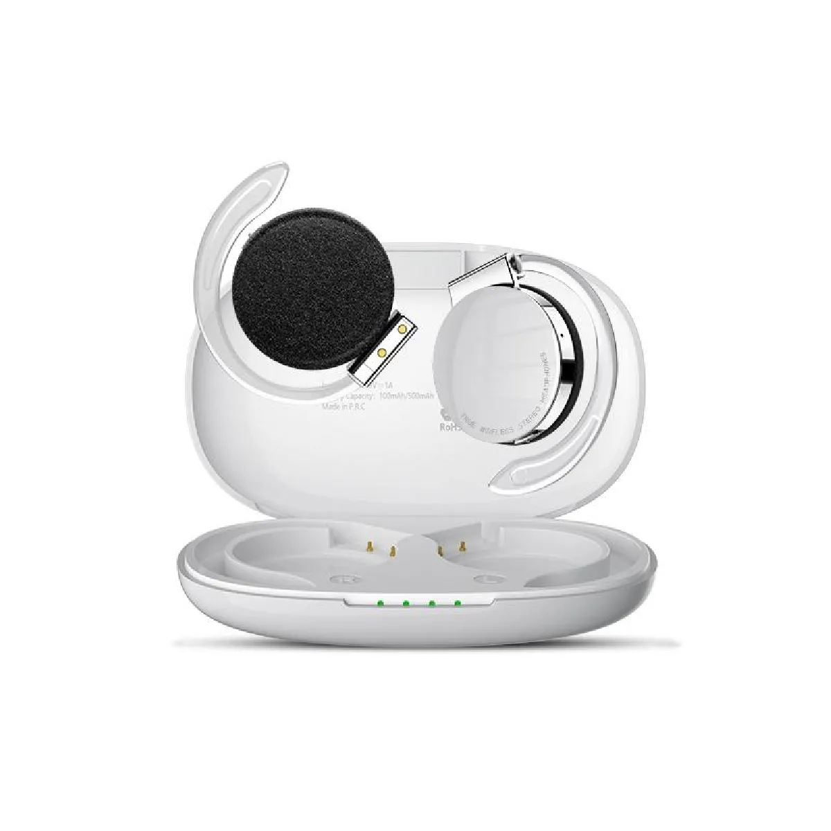 Yonis Blanc Ecouteurs Bluetooth Sans Fil