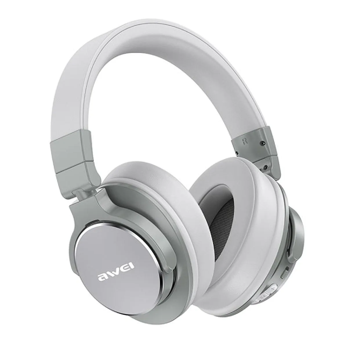 Yonis Gris Casque Audio Anc Pliable Bluetooth