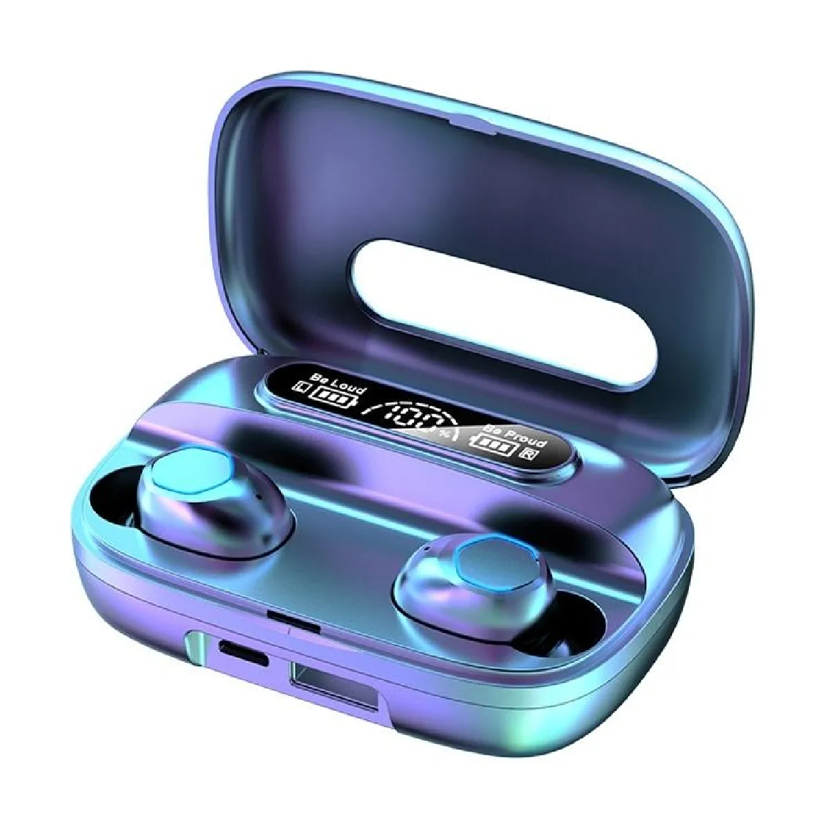 Yonis Noir Ecouteurs Bluetooth