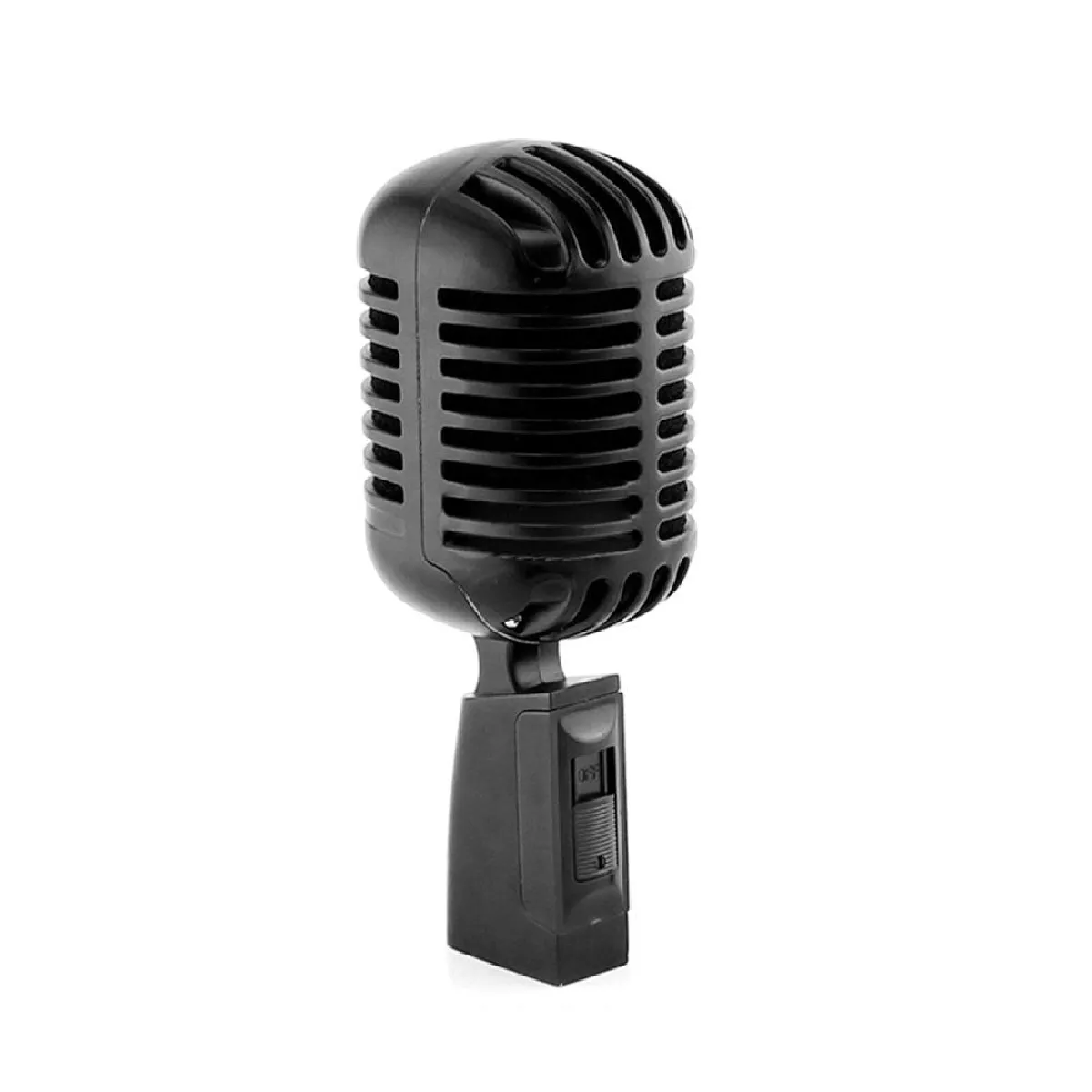 Yonis Noir Microphone Vintage Haute Sensibilité