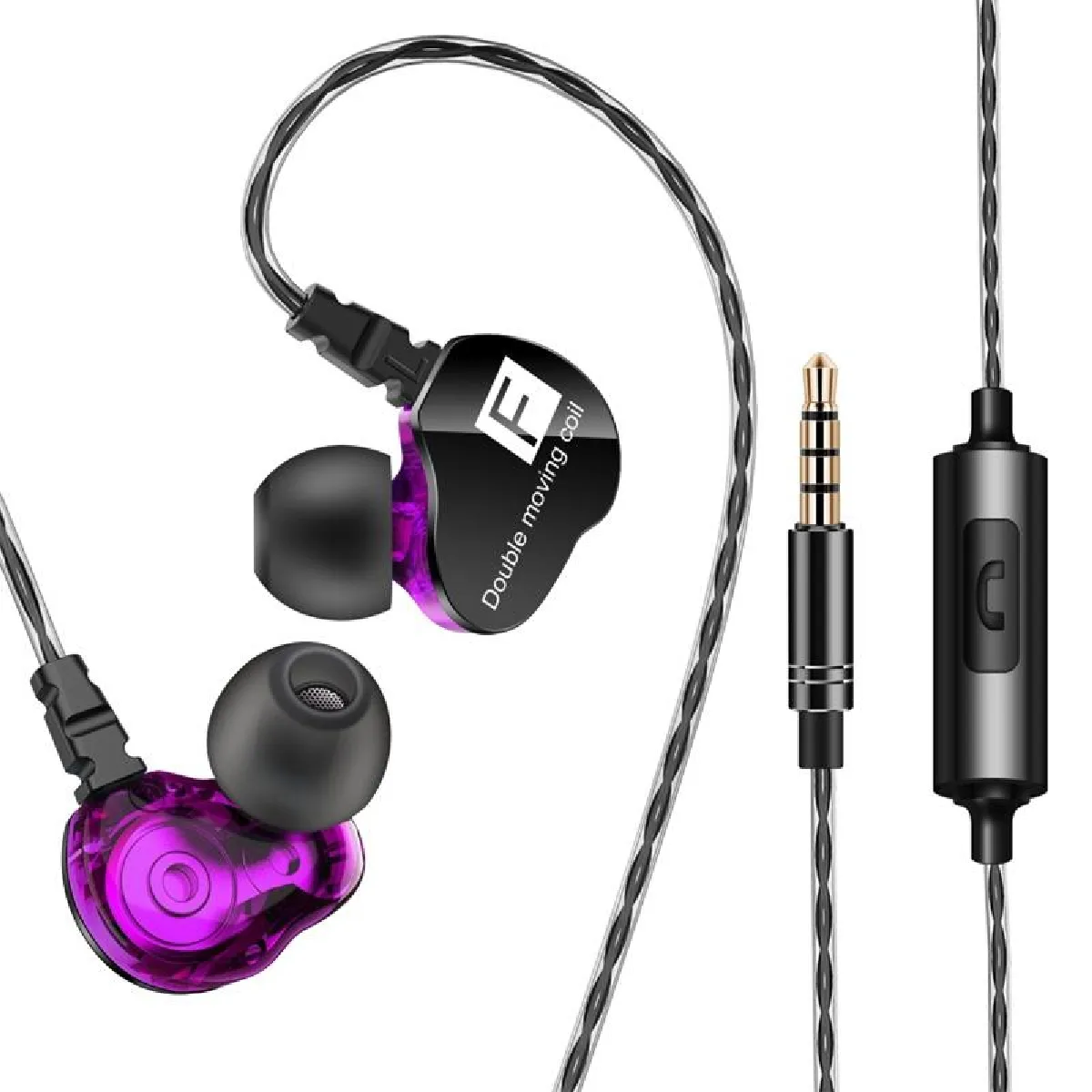 Yonis Casque Sport Hifi Quad-Core Son Hd