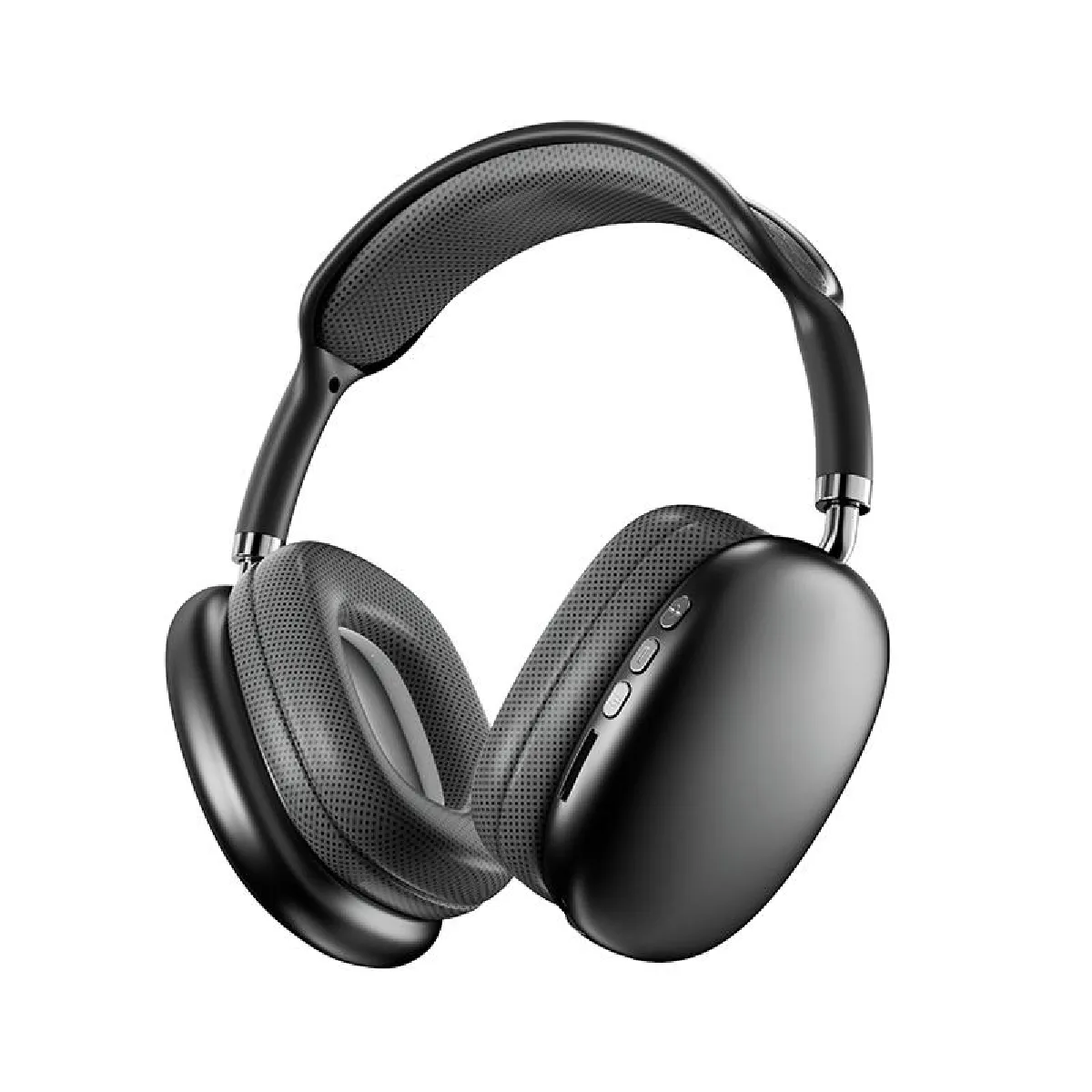 Yonis Noir Casque Audio Sans Fil Bluetooth Hifi Réduction De Bruit Son Immersif