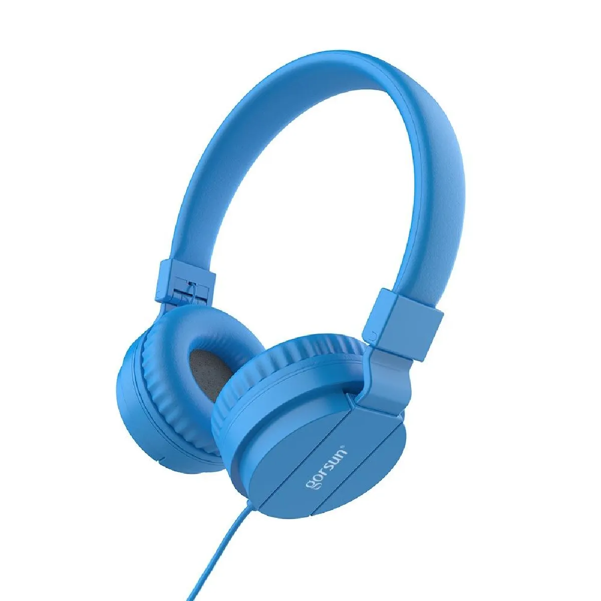 Yonis Noir Casque Audio Enfant Confortable Pliable