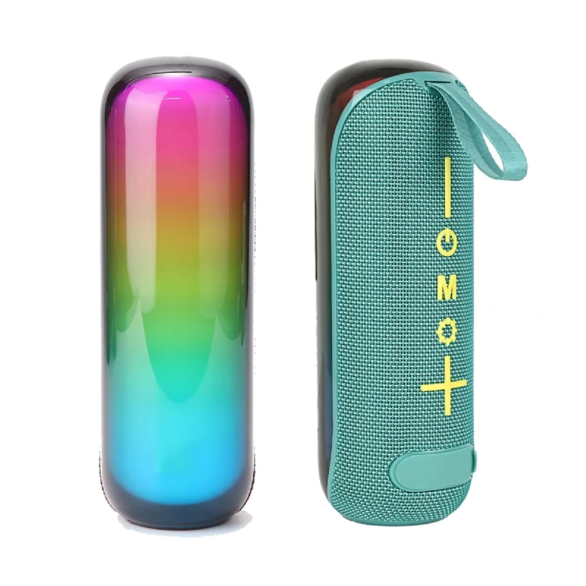 Yonis Bleu/Clair Enceinte Bluetooth Portable - Lumières Rgb - Image 3