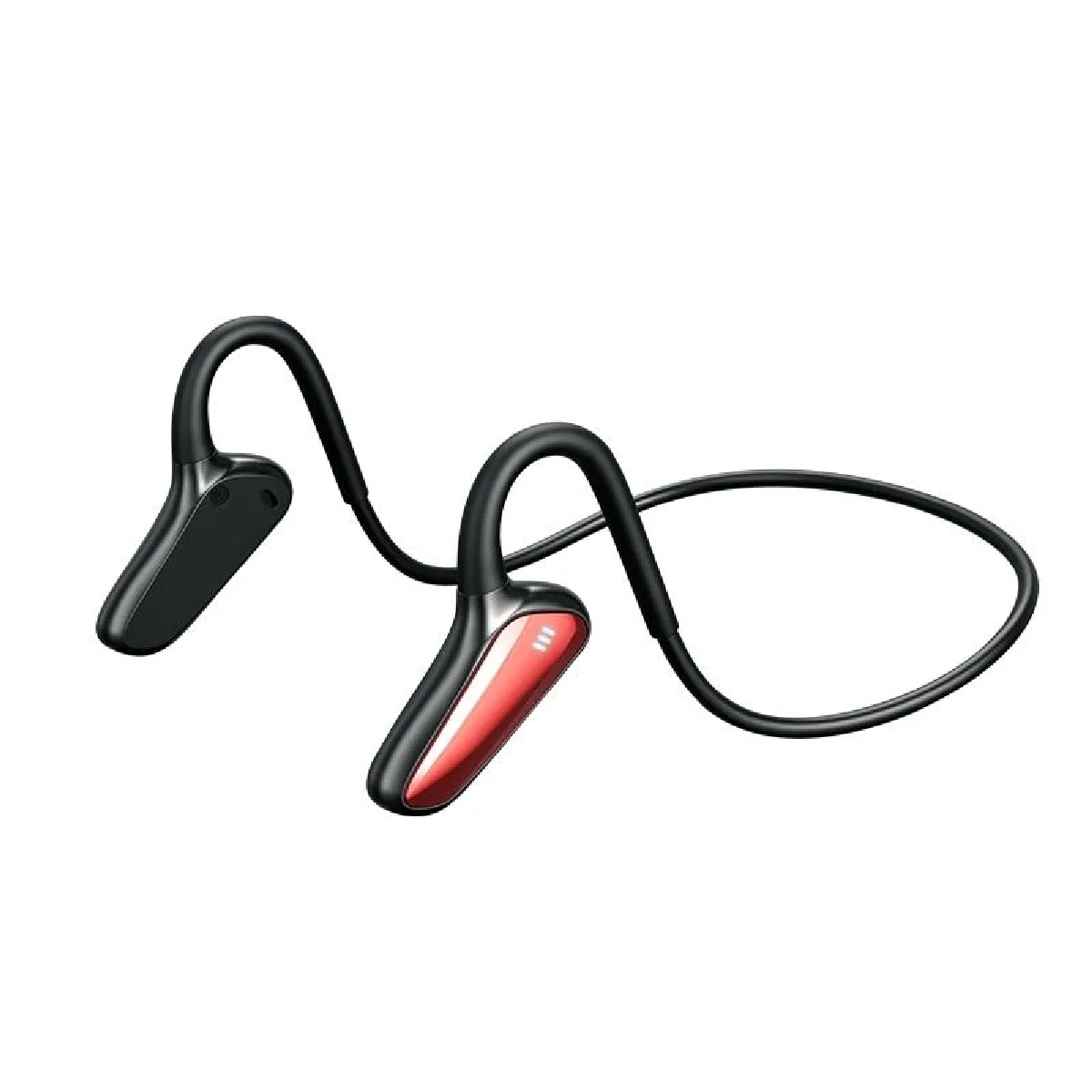 Yonis Rouge Ecouteurs Bluetooth