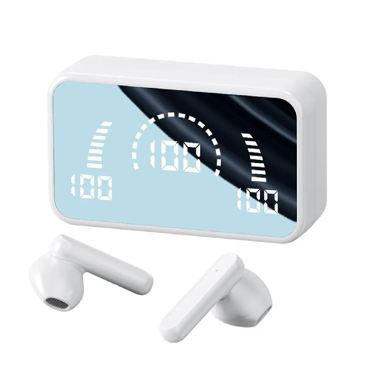 Yonis Blanc Écouteurs Bluetooth