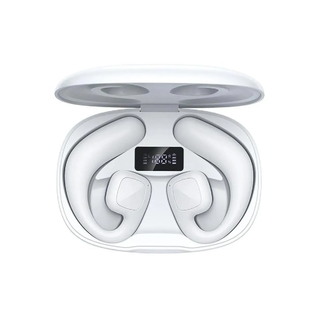 Yonis Blanc Écouteurs Bluetooth