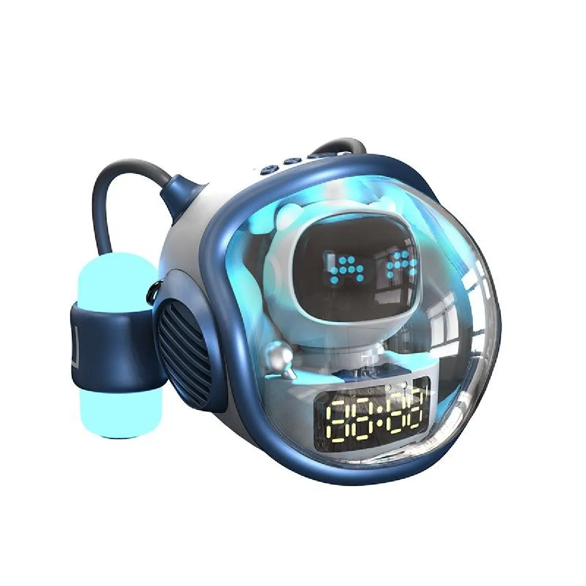 YONIS - Enceinte sans fil Bluetooth - 3000mAh - 8h d'autonomie - Bleu - Image 3