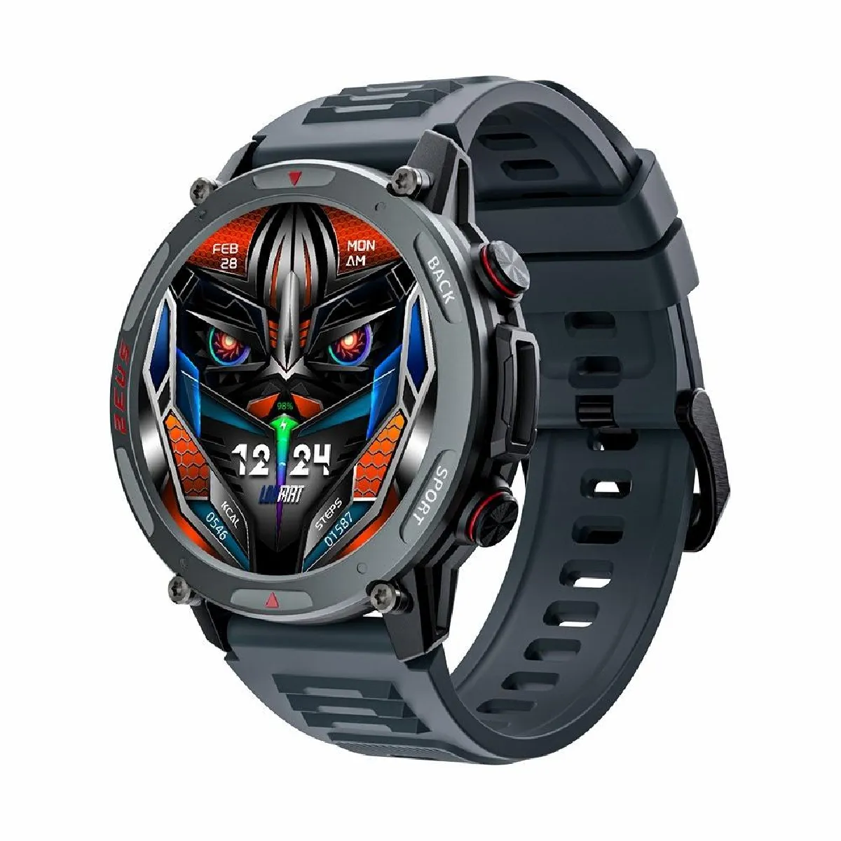 Yonis Montre Connectée Avec Suivi De La Fréquence Cardiaque - Graphite