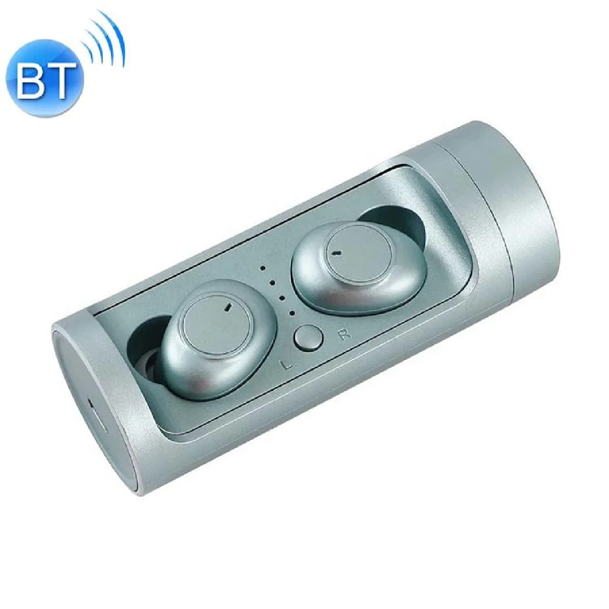 YONIS - Écouteurs Bluetooth Sans Fil - HiFi - Charge Rapide - Vert - Image 2