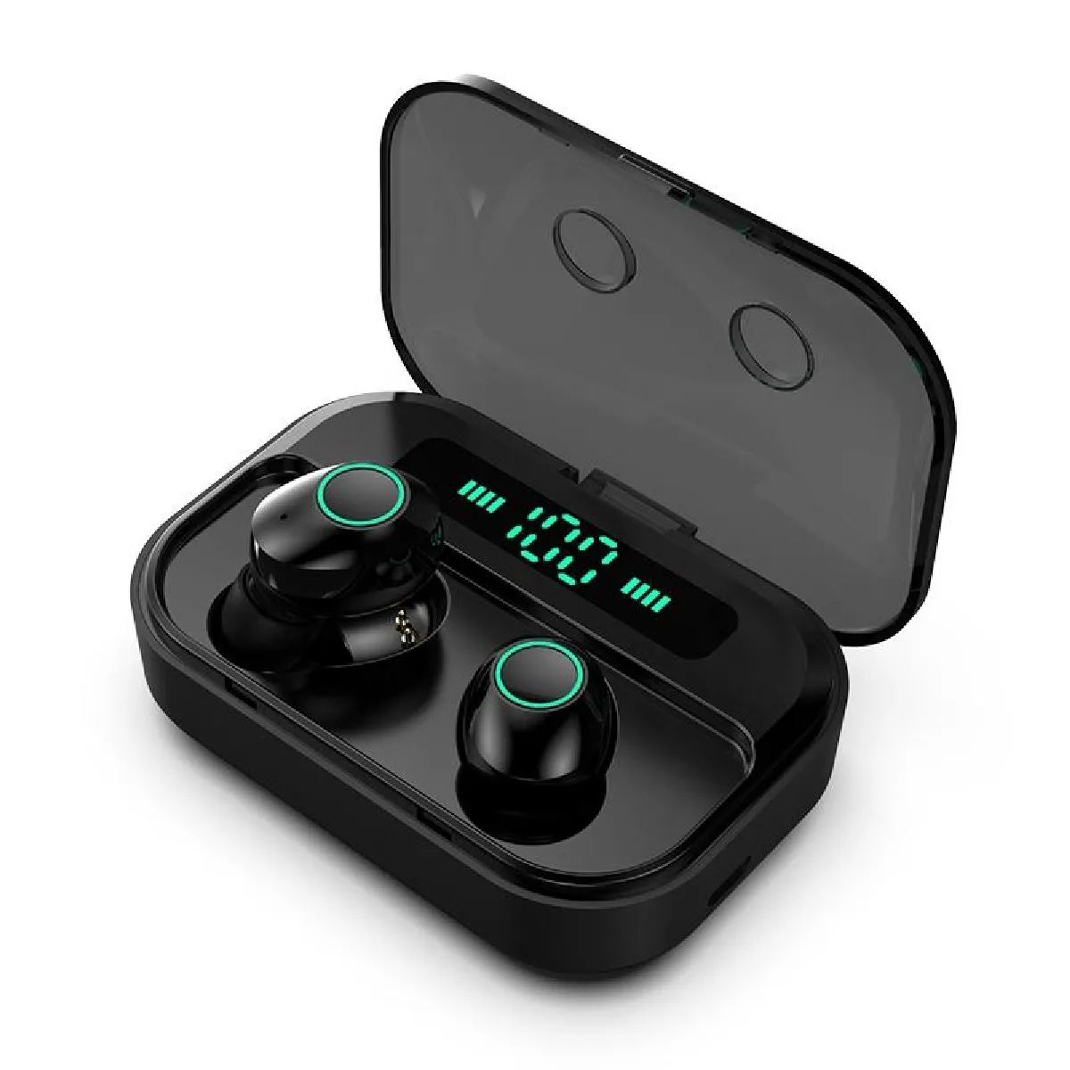 Yonis Noir Ecouteurs Bluetooth Sport