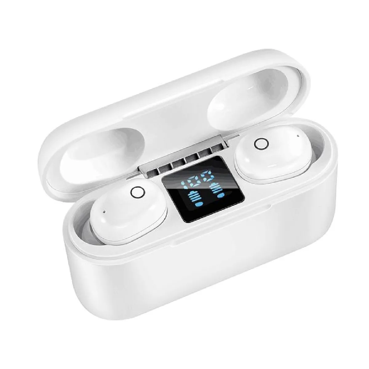 Yonis Blanc Ecouteurs Bluetooth Sans Fil Avec Charge Rapide Et Réduction De Bruit - Image 2