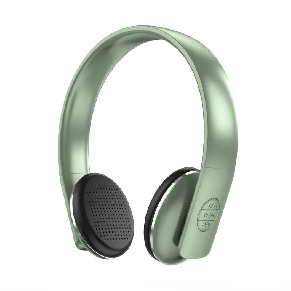 Yonis Vert Casque Audio Bluetooth Sans Fil Hifi Basses Puissantes Avec Microphone