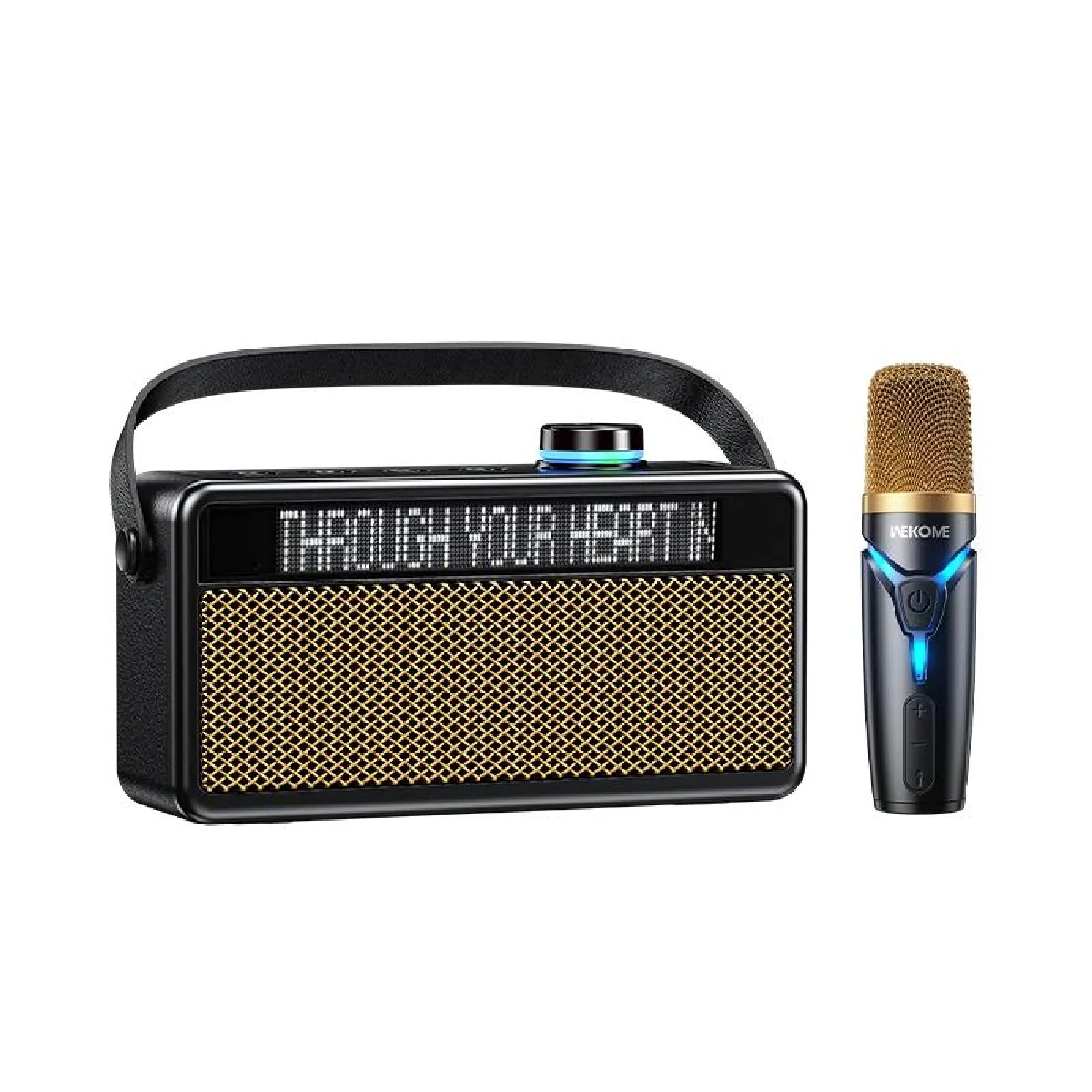 Yonis Noir Enceinte Bluetooth Son Puissant Longue Autonomie - Image 2