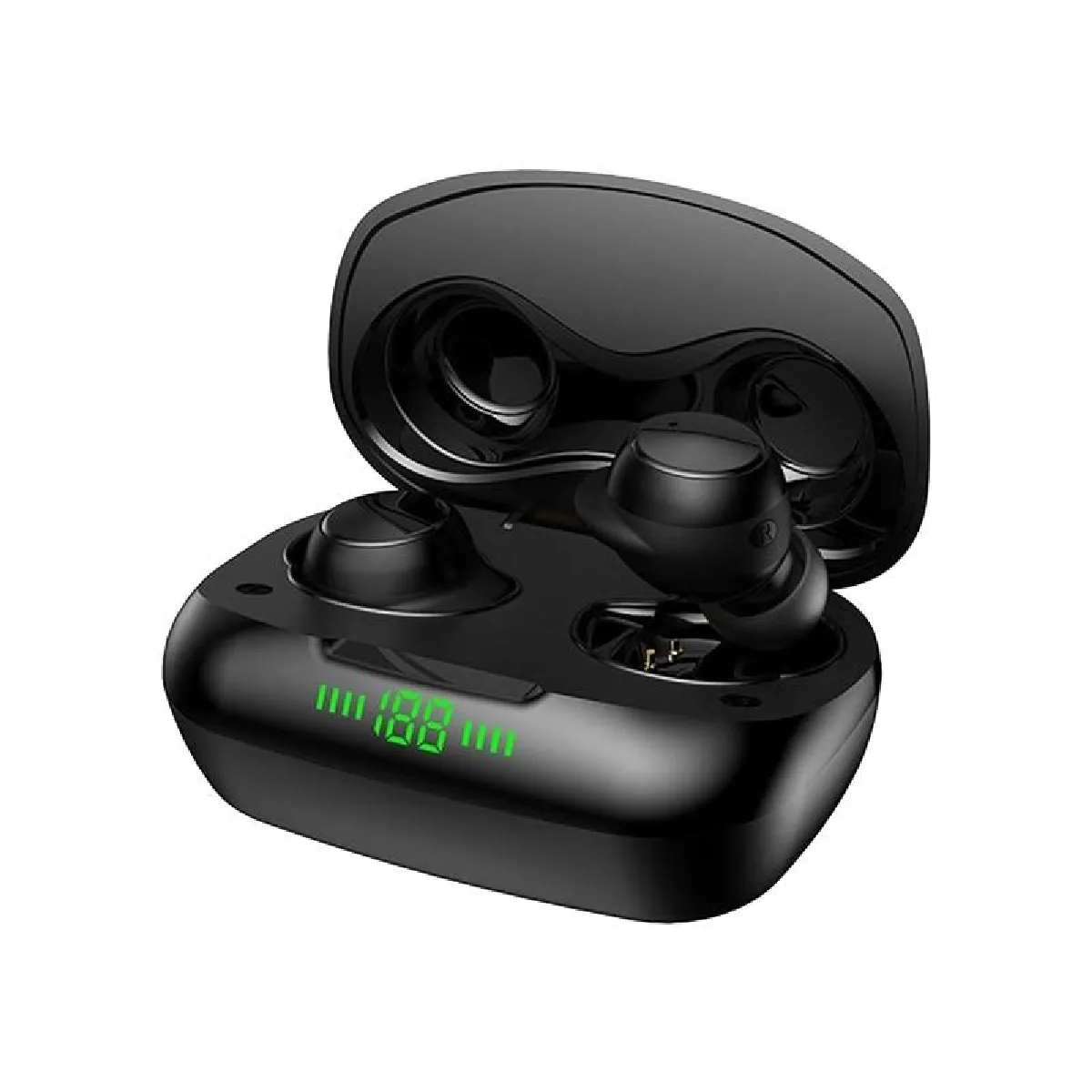Yonis Gris Ecouteurs Bluetooth