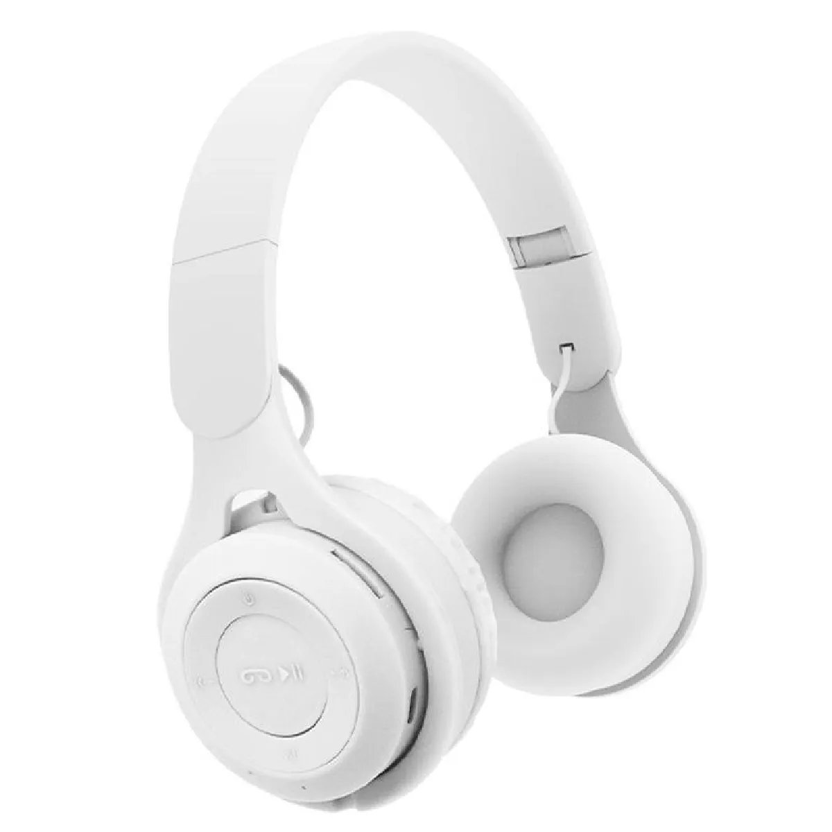Yonis Jaune Casque Audio Bluetooth Pliable Gaming