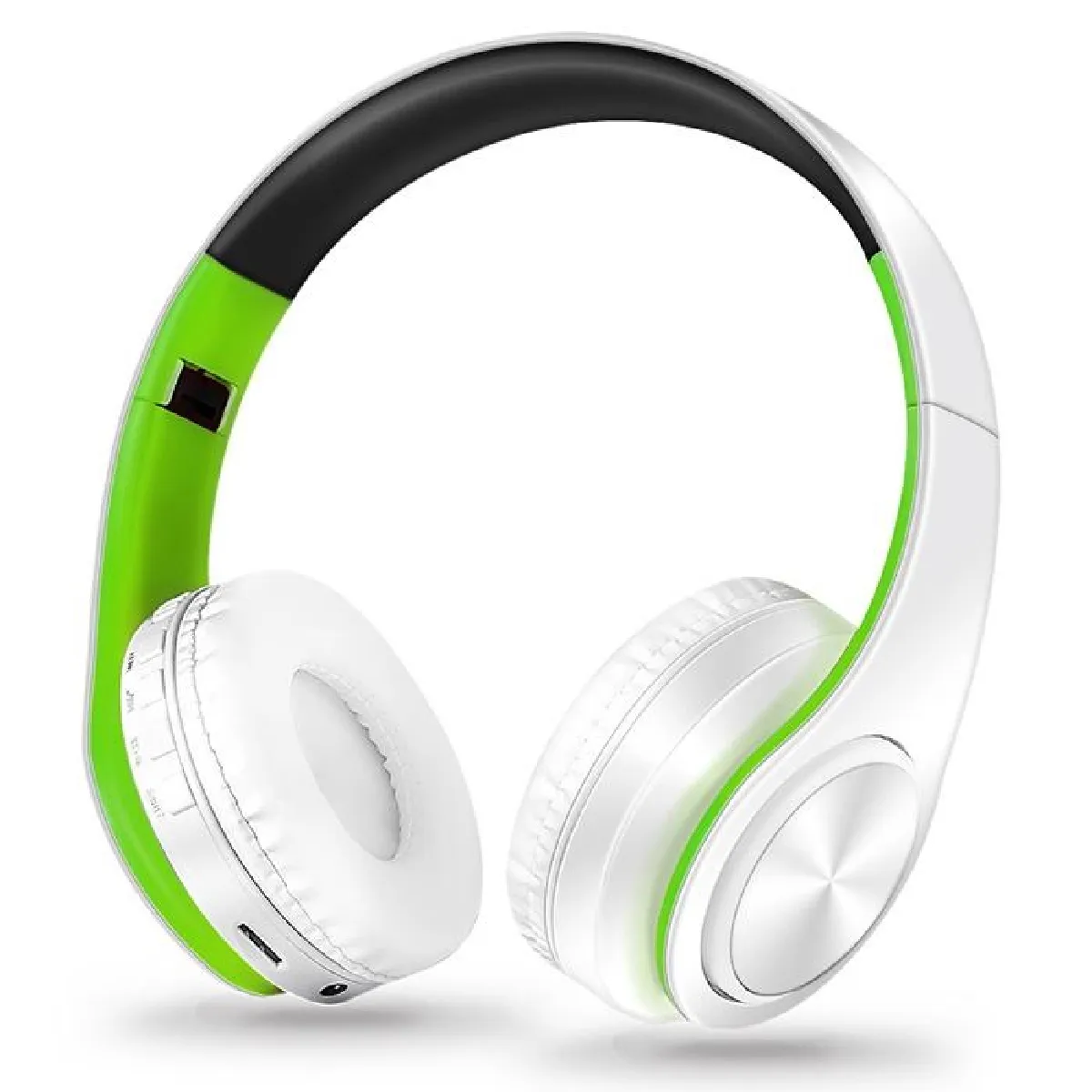 Yonis Vert Casque Audio Sans Fil Sport Bluetooth