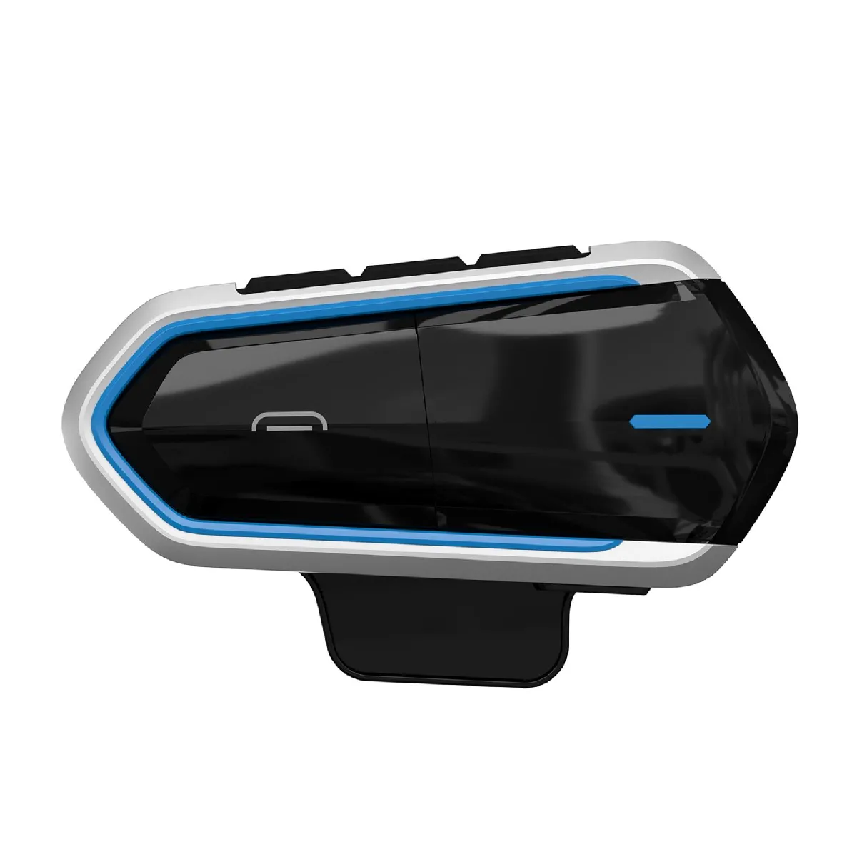 Yonis Bleu Ecouteurs Bluetooth Moto Sécurisés Musique Stéréo Etanche Longue Autonomie - Image 2