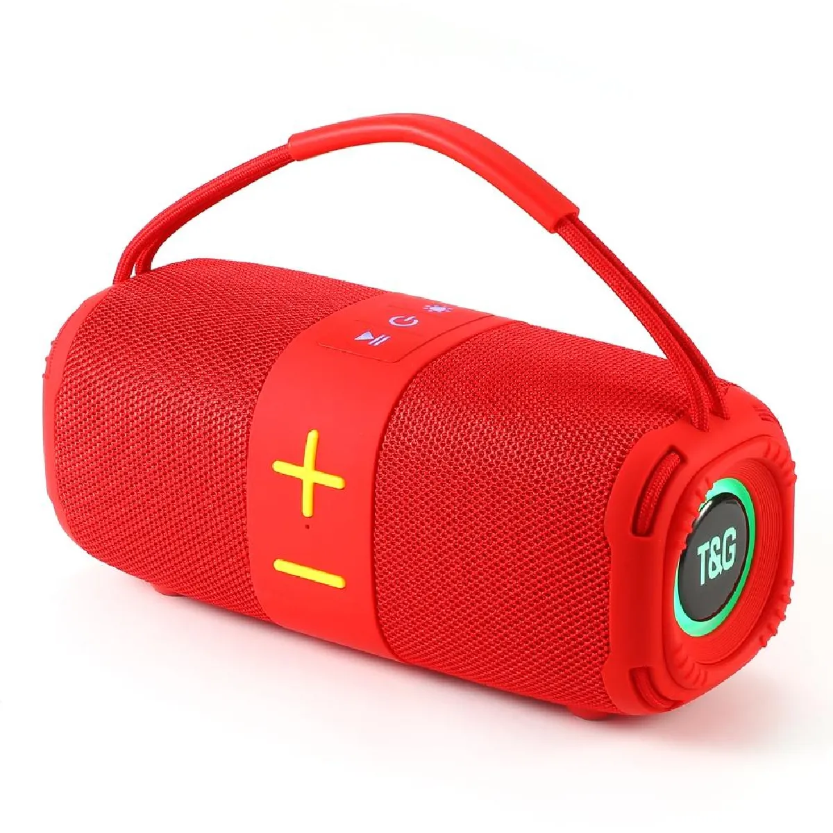 Yonis Rouge Enceinte Bluetooth Led - Image 3