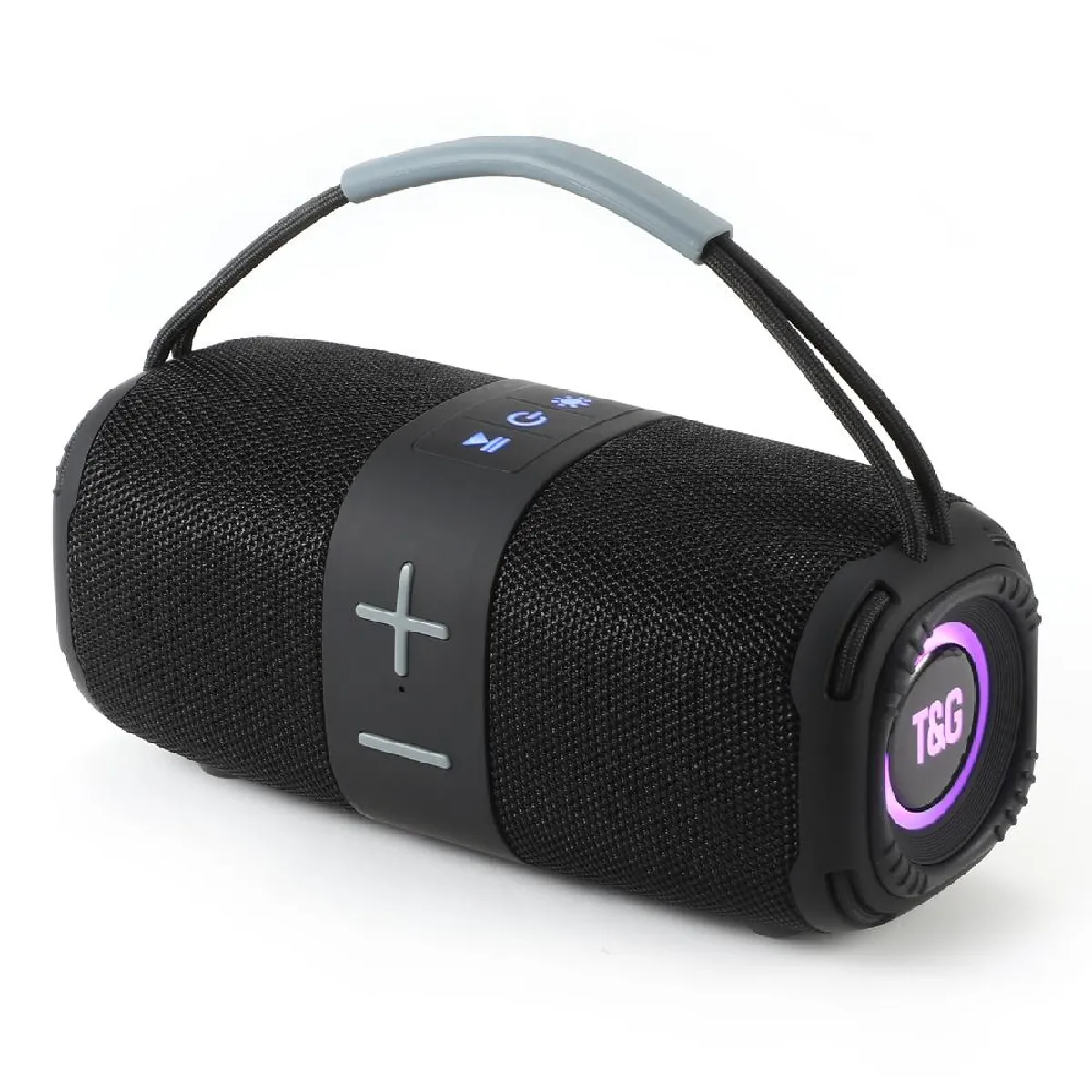 YONIS - Enceinte Bluetooth Portable - Son Stéréo Immersif - LED - Noir - Image 3