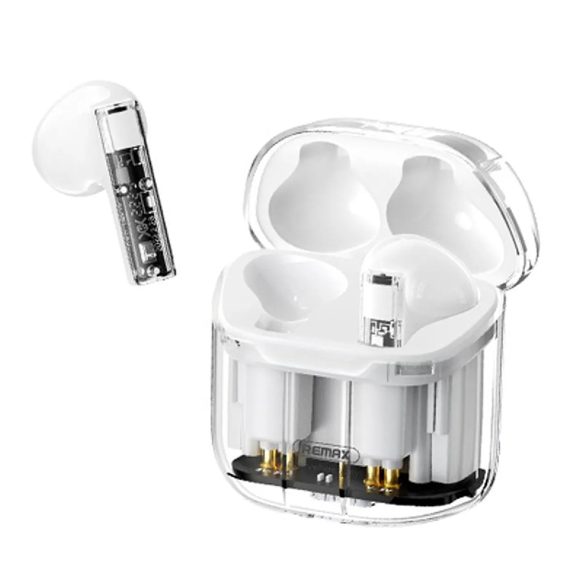 Yonis Blanc Ecouteurs Bluetooth Sans Fil Basse Latence Son Haute Qualité Design Ergonomique - Image 2