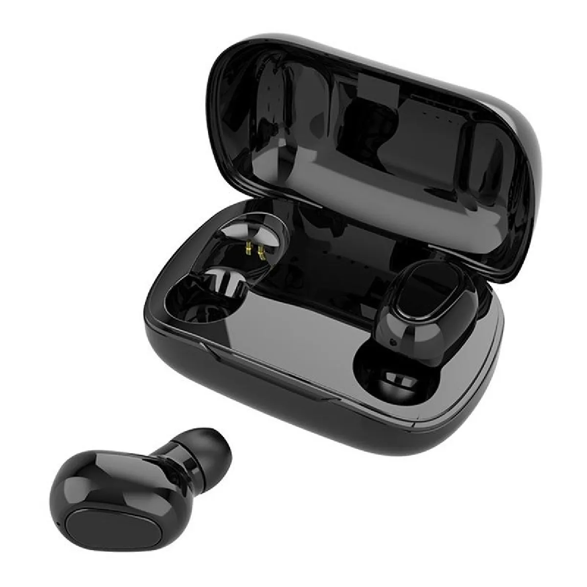 Yonis Noir Écouteurs Bluetooth 5.0