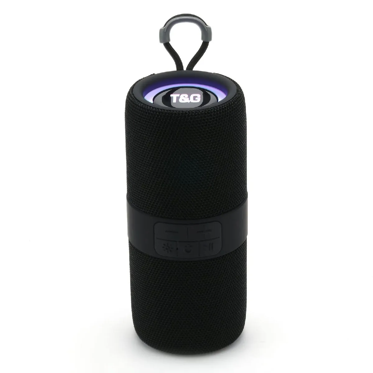 Yonis Noir Enceinte Bluetooth Portable Sans Fil 3D Stéréo Subwoofer Avec Led Et Fm - Image 3