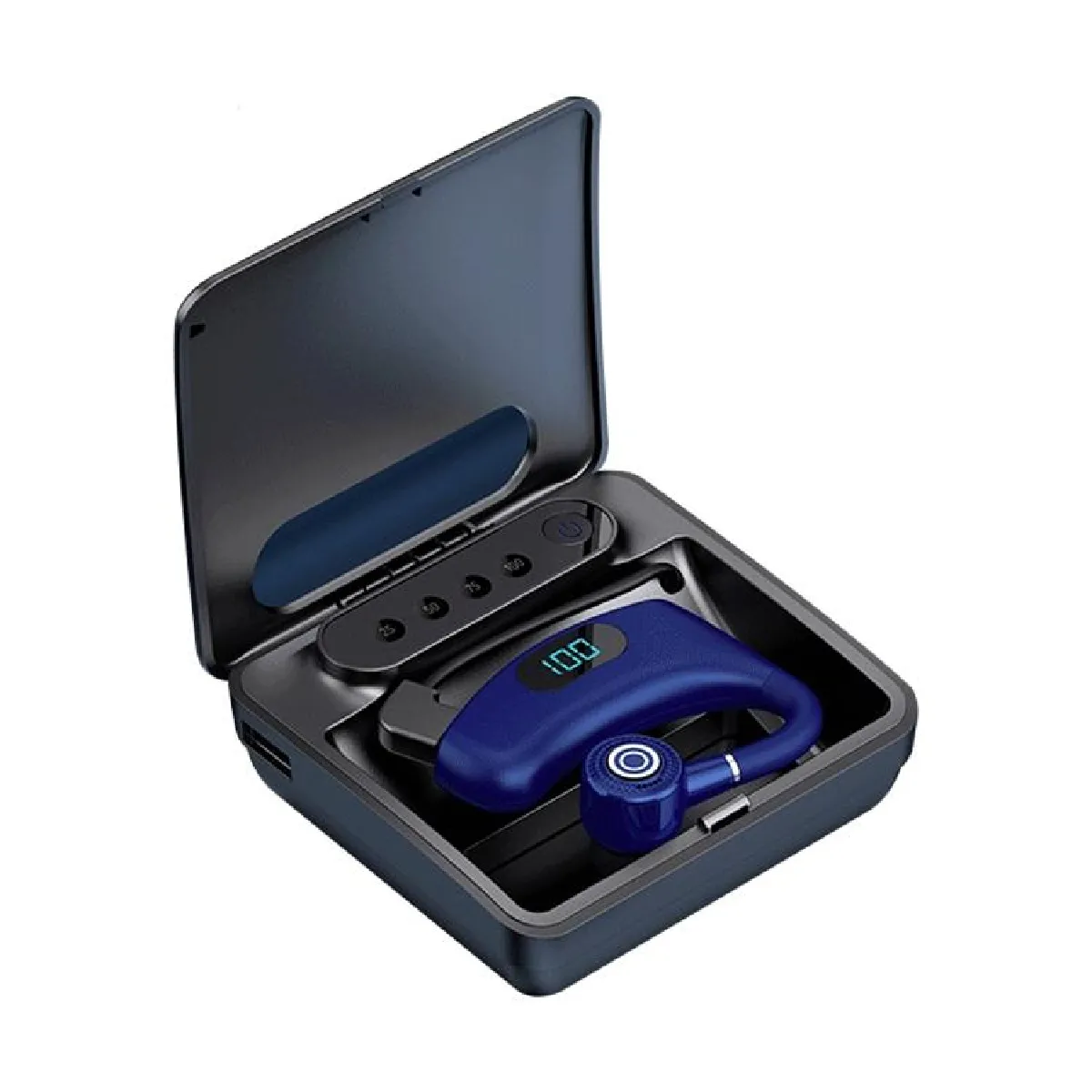Yonis Rouge Écouteurs Bluetooth Sans Fil