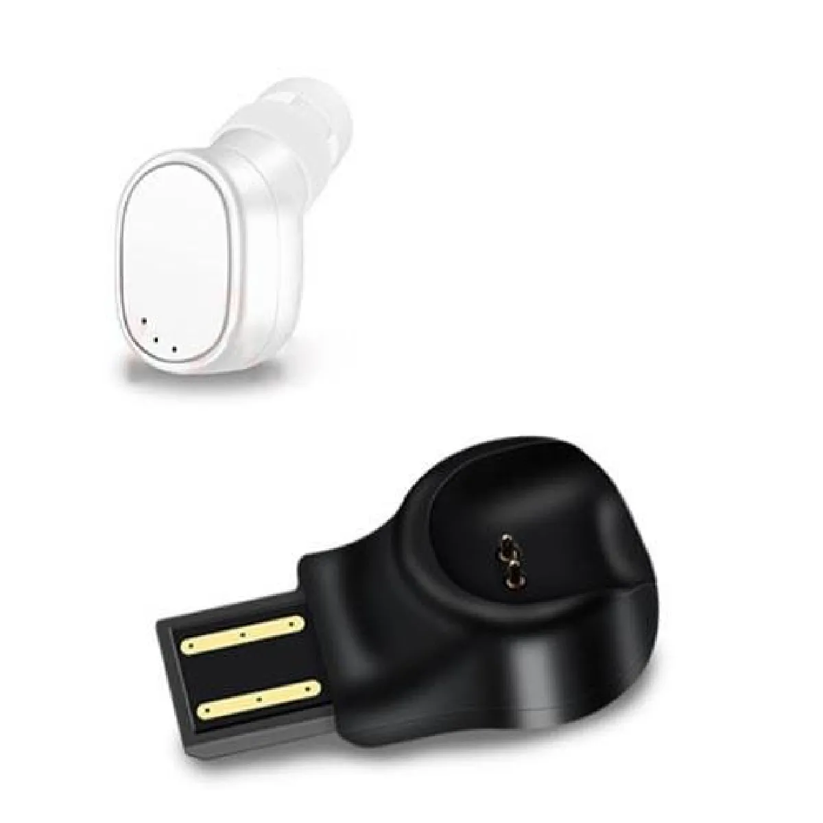 Yonis Blanc Ecouteurs Bluetooth Sport