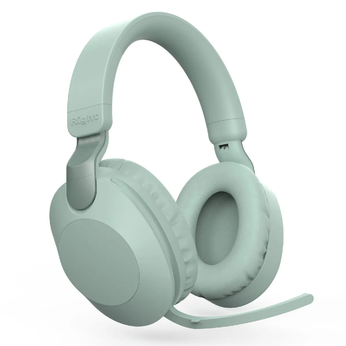 Yonis Vert Casque Audio Bluetooth 5.1 Pliable Réduction De Bruit Longue Autonomie