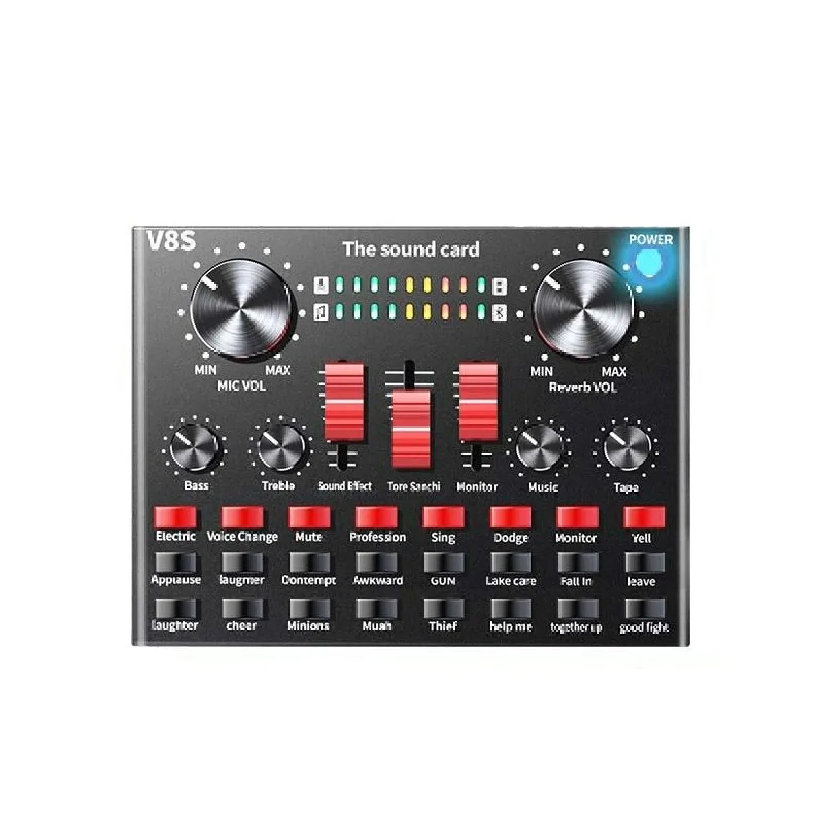 YONIS - Microphone Professionnel - Live Diffusion - Effets Spéciaux - Bluetooth - Image 2
