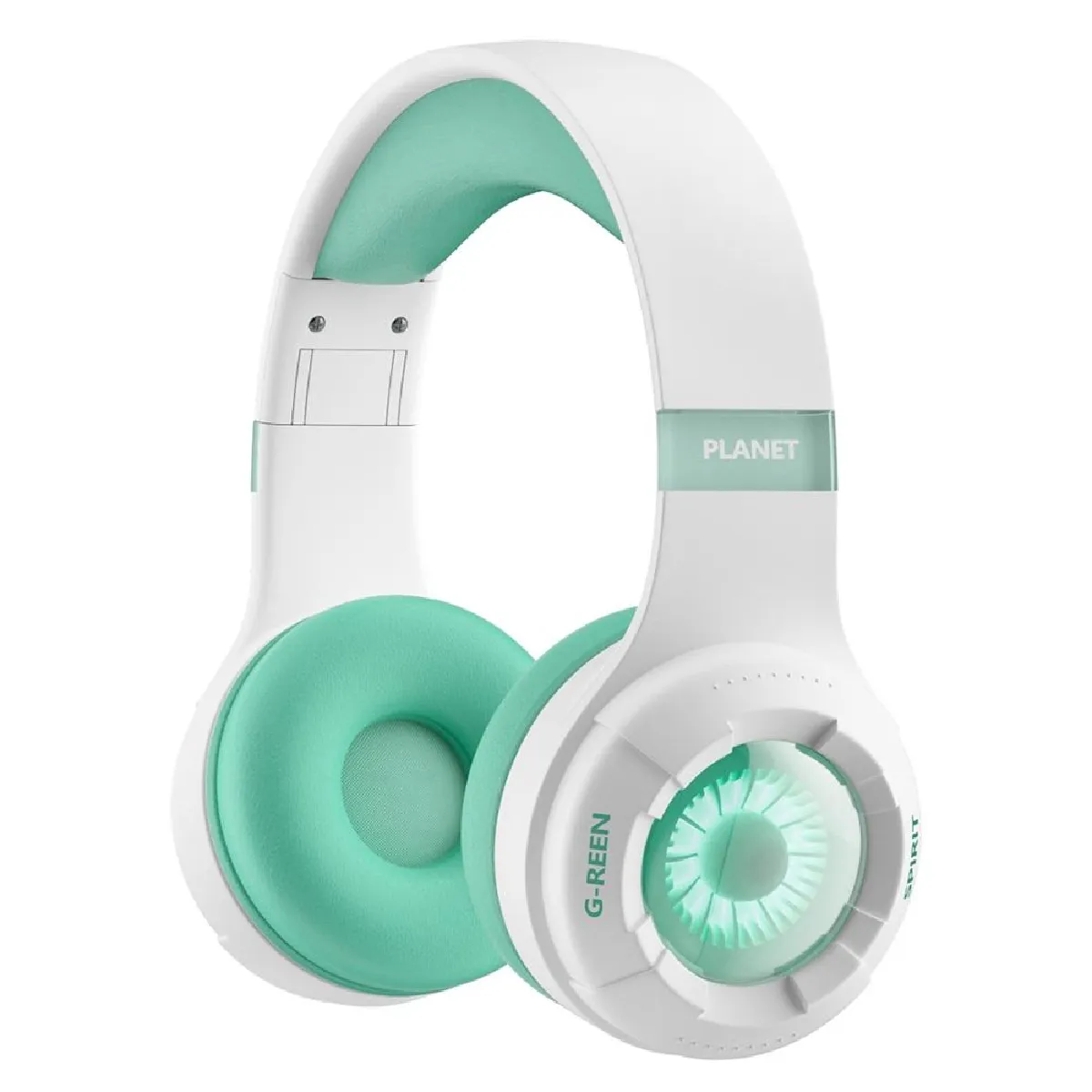 Yonis Casque Audio Bluetooth Sans Fil Rgb Enfant
