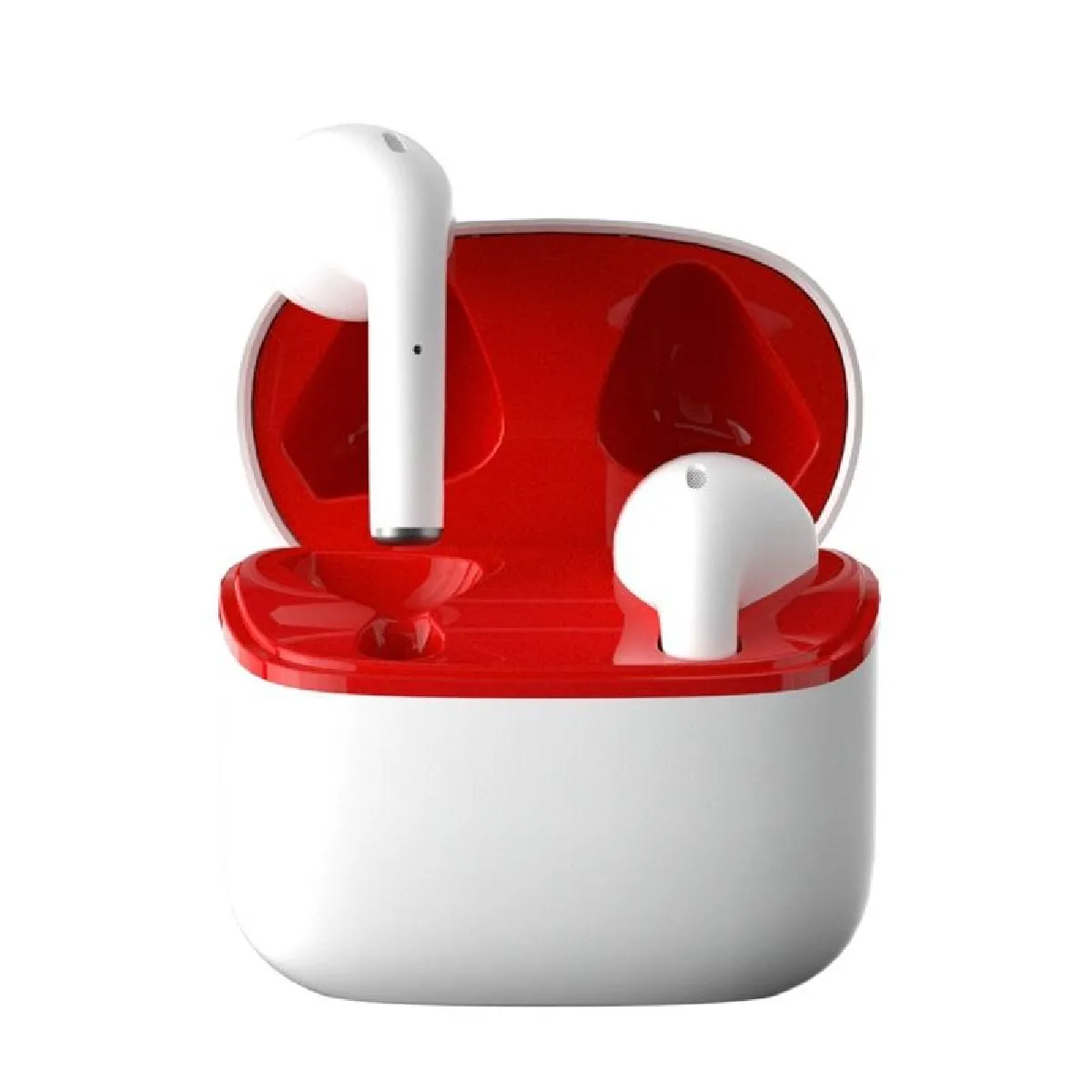 YONIS - Écouteurs Bluetooth Sport - Sans Fil - Basse Stéréo - Contrôle Tactile - Blanc - Image 2