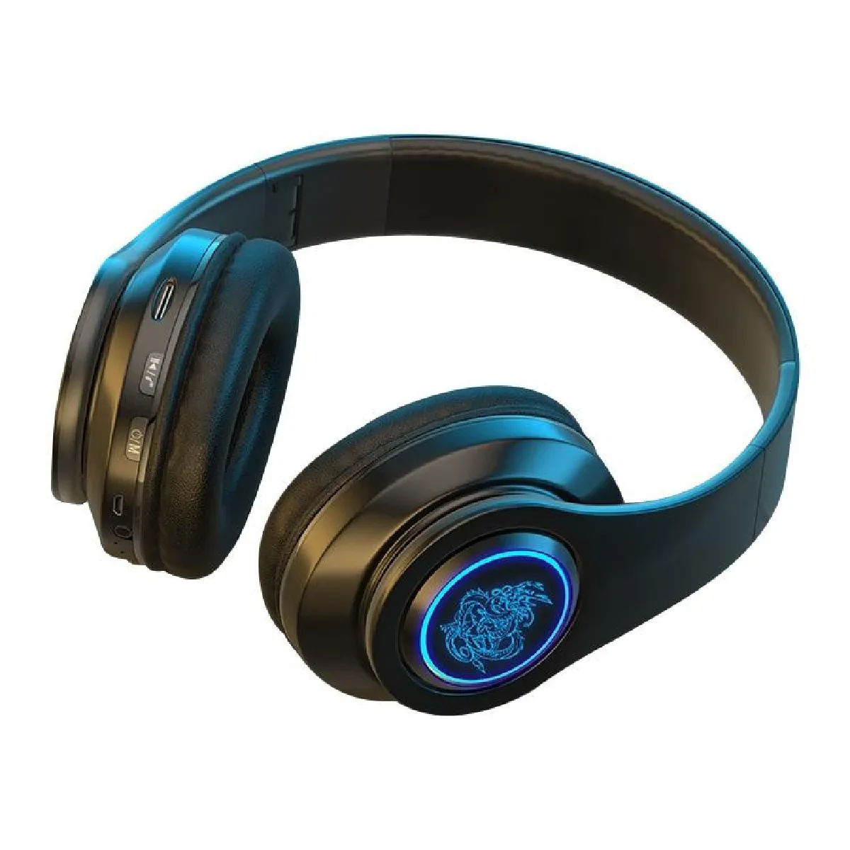 Casque Audio Bluetooth LED Son HiFi Longue Durée