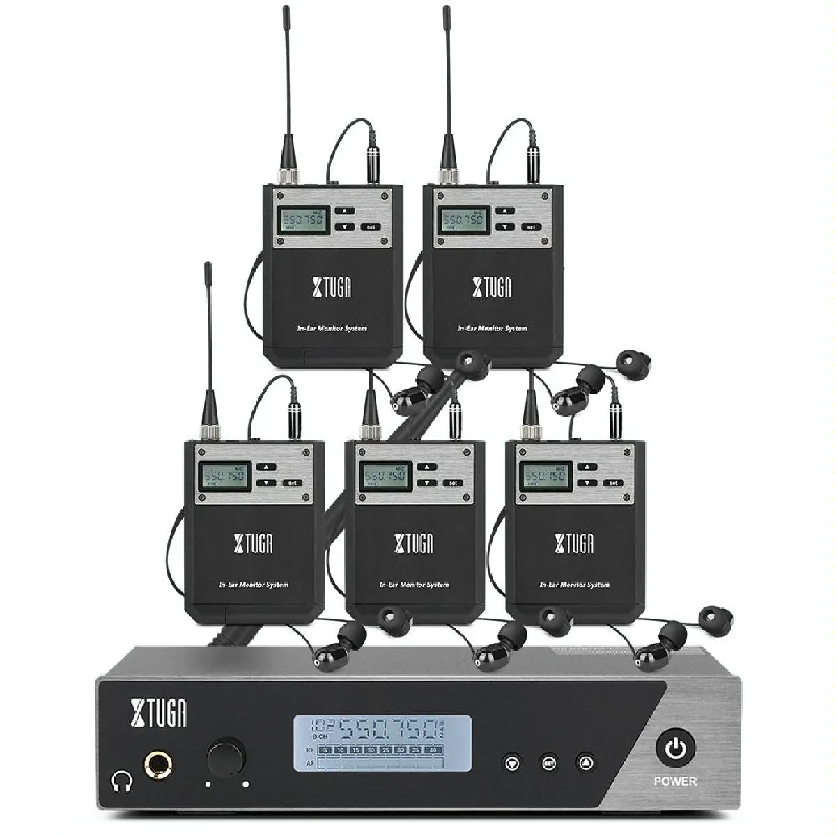 YONIS - Microphone sans fil - Système audio pour scène - Réception ultra stable - Image 2