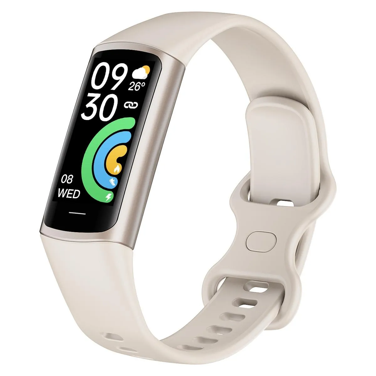 Bracelet Connecté Étanche Sport Santé Noir