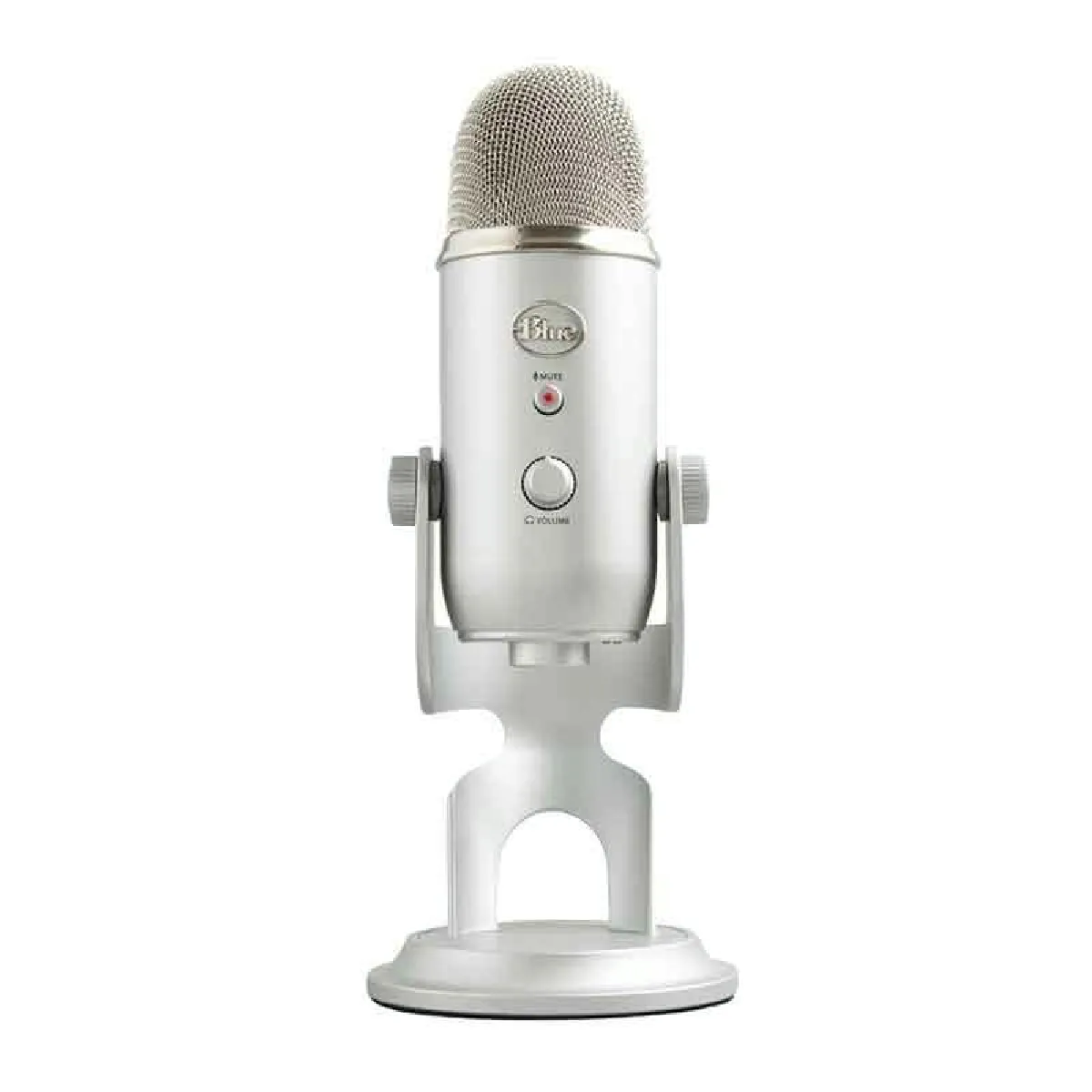 Yonis Argent Microphone Usb Polyvalent