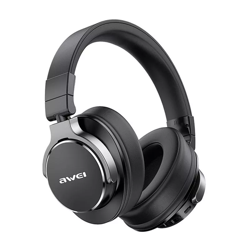 YONIS Casque Audio ANC Pliable Bluetooth Gris