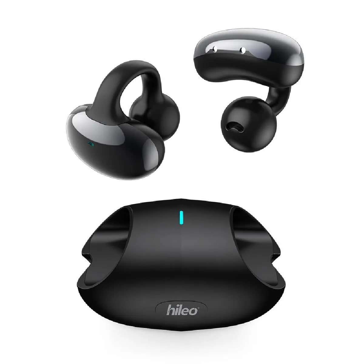Yonis Noir Casque Sport Bluetooth Étanche Sans Fil Réduction De Bruit Longue Autonomie