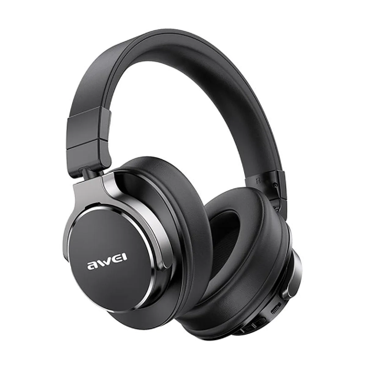 Yonis Gris Casque Audio Anc Pliable Bluetooth