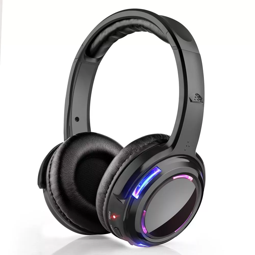 YONIS Casque Audio Sans Fil R&eacute;duction Bruit LED