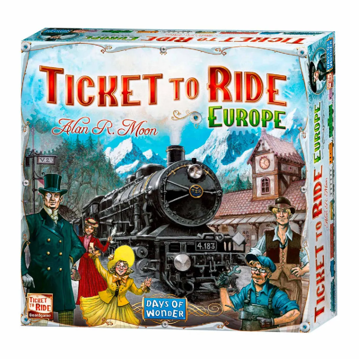 Asmodee Ticket to Ride Europe jeu d'adresse