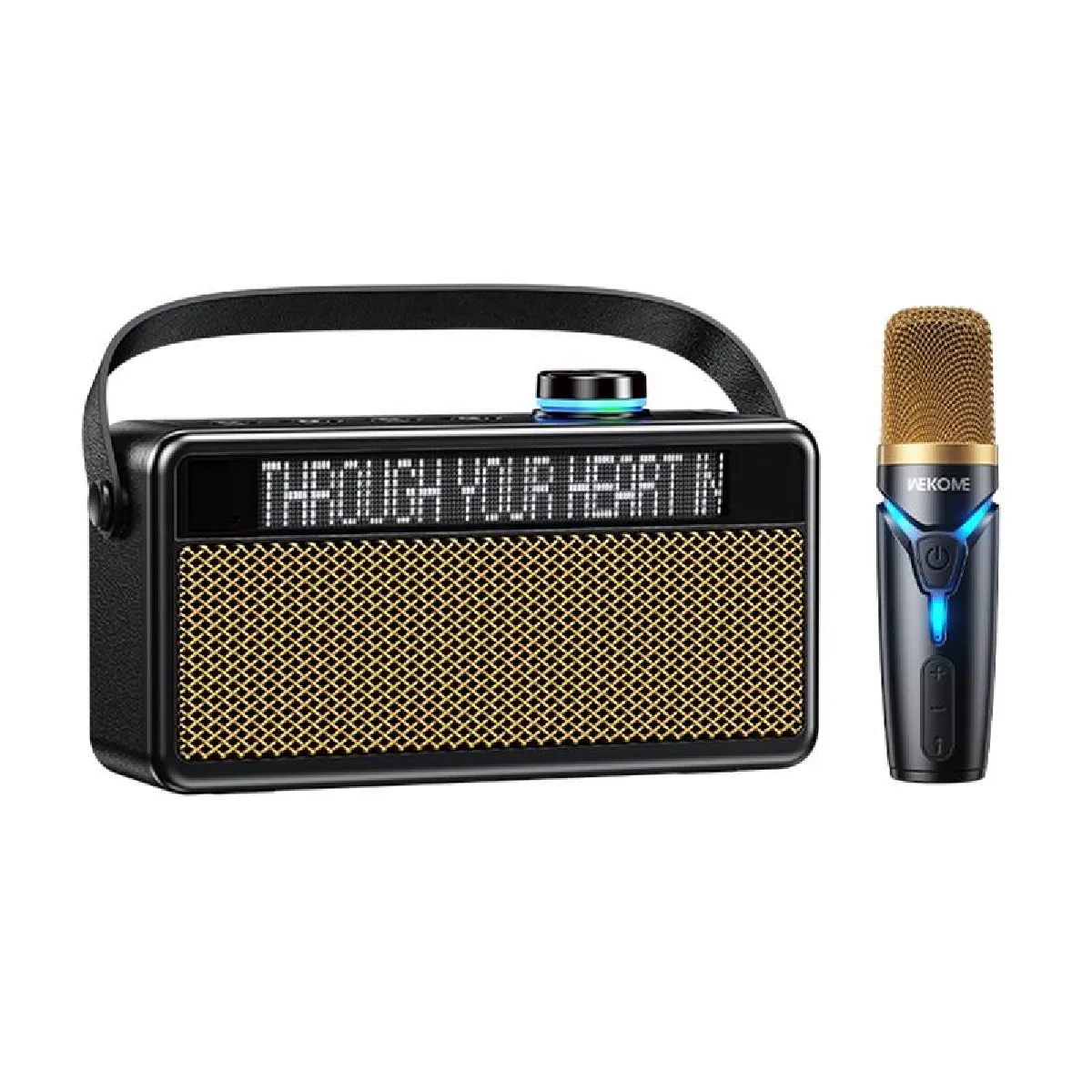 Yonis Noir Enceinte Bluetooth Avec Micro - Image 2